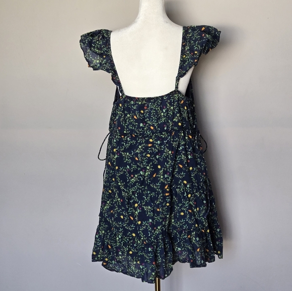 Hill House Lucia Dress Midnight Garden Babydoll Size L - Picture 9 of 11